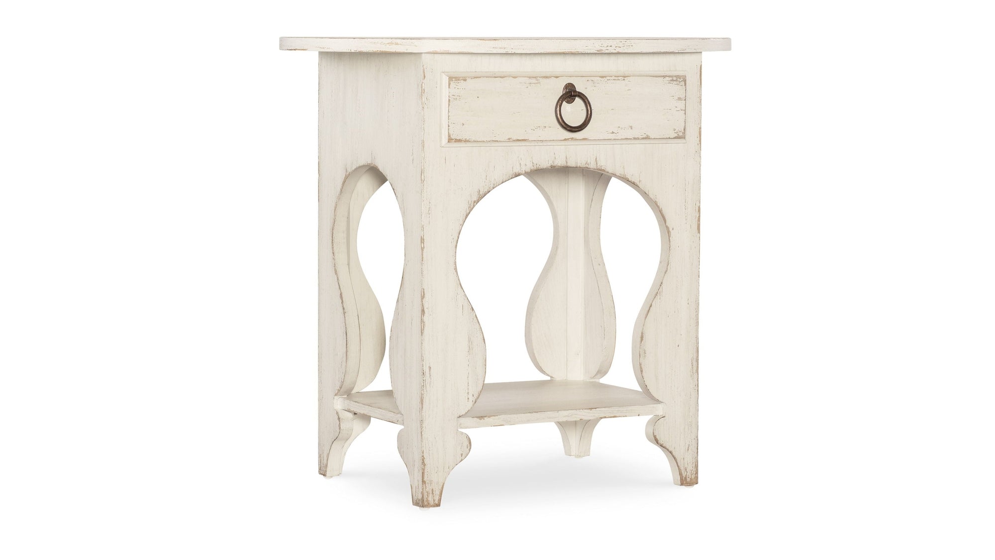 Americana - One-Drawer Oval Nightstand