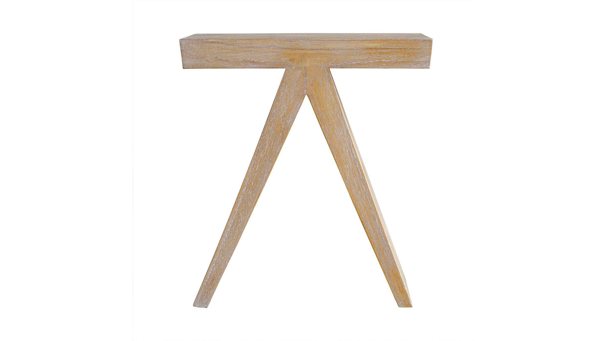 Pruitt - Modern Accent Table - Woodtone