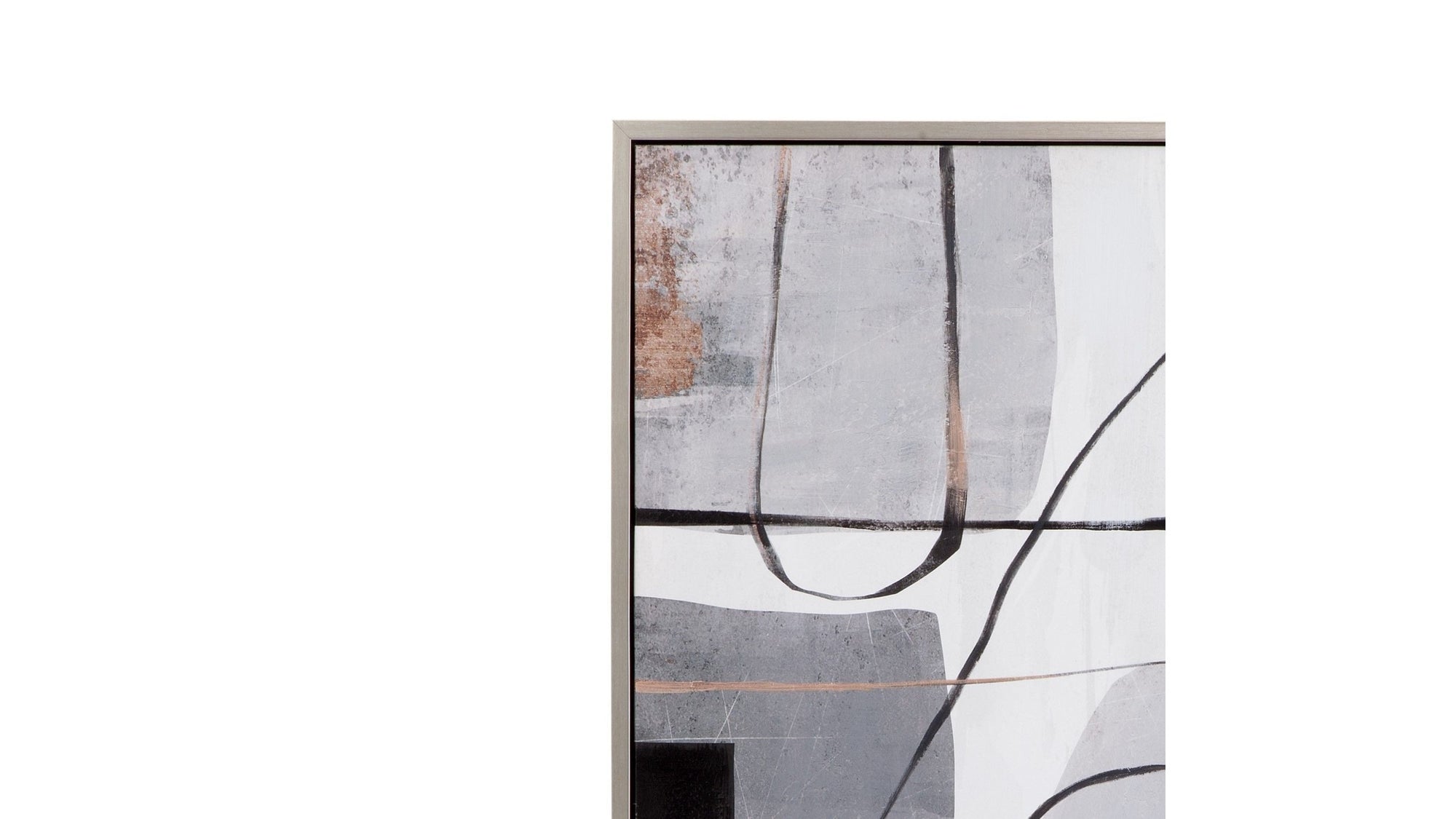 Standards Canvas Art Set of 2 - Pearl Silver