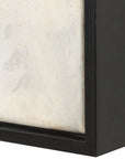 Interference - Hand Painted Canvas - Dark Brown