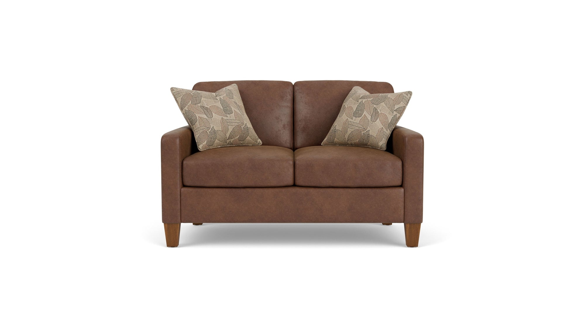 Moxy - Fabric Loveseat With Straight Track Arms