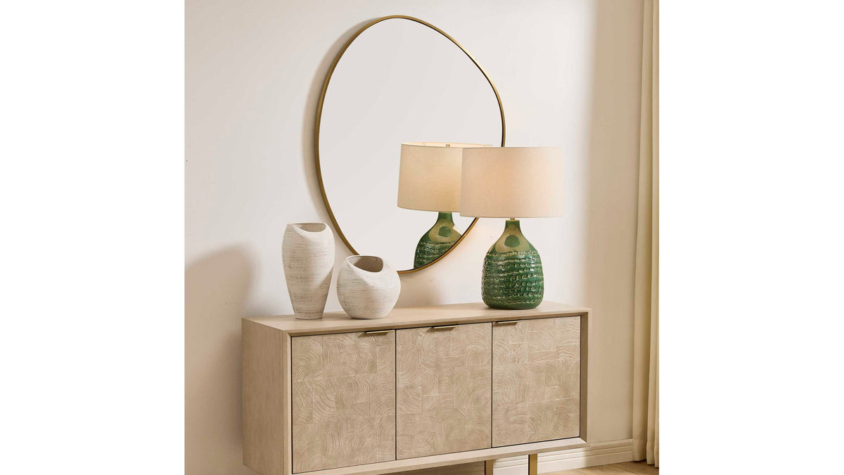 Distort - Mirror - Antique Brass