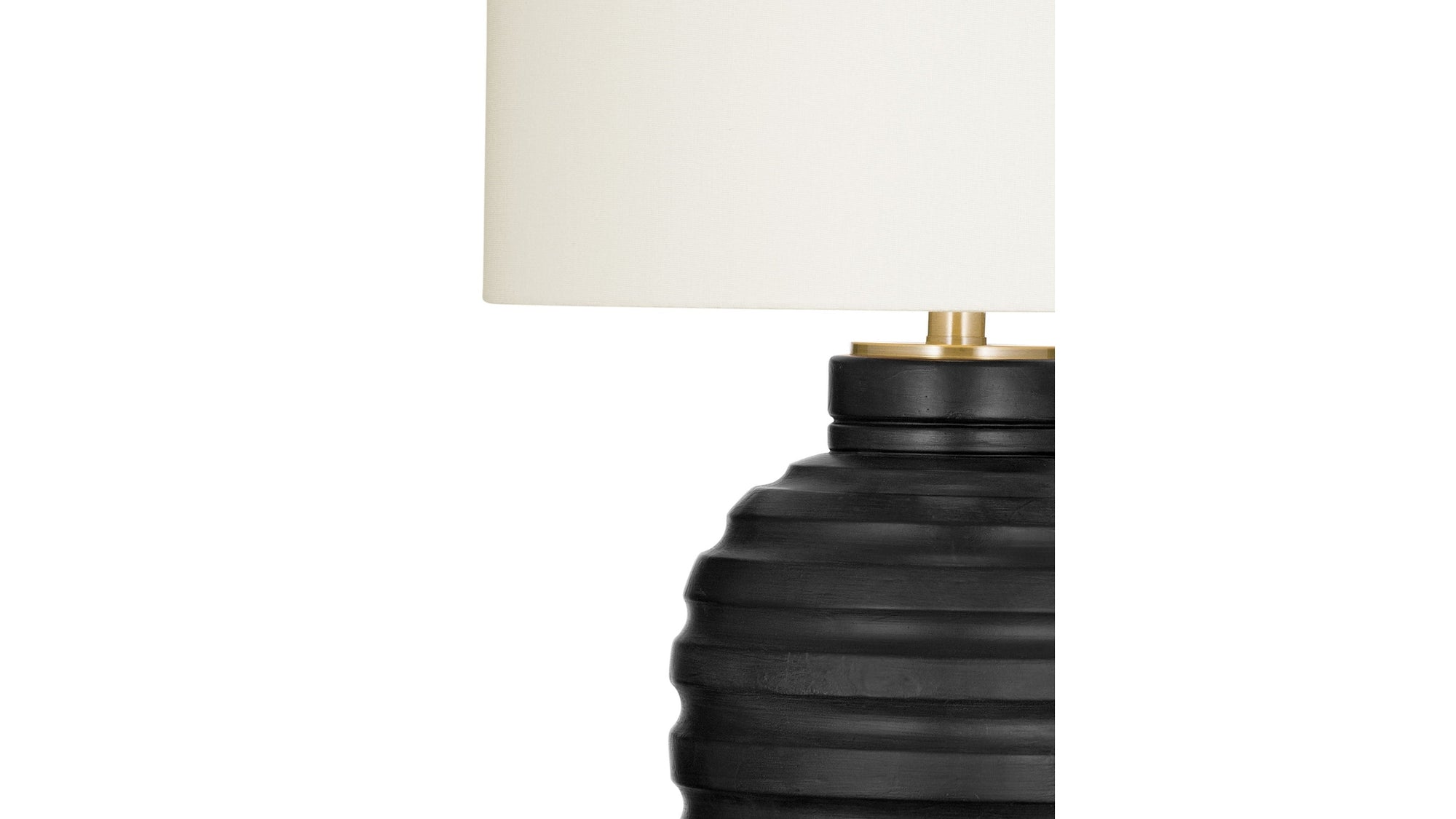 Hale - Table Lamp - Black / White