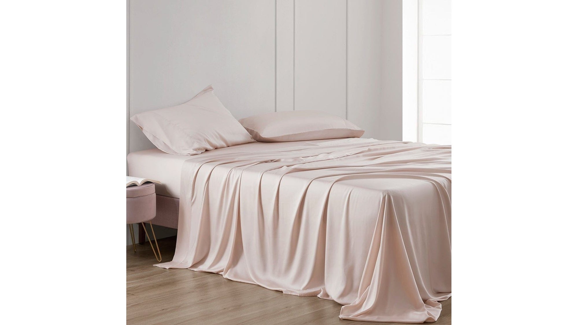 Lyocell - Queen Eucalyptus Sheet Set Set of 4 - Blush