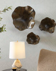 Two Wood - Wall Decor (Set of 3) - Mocha