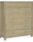 Surfrider - Six-Drawer Chest - Light Brown