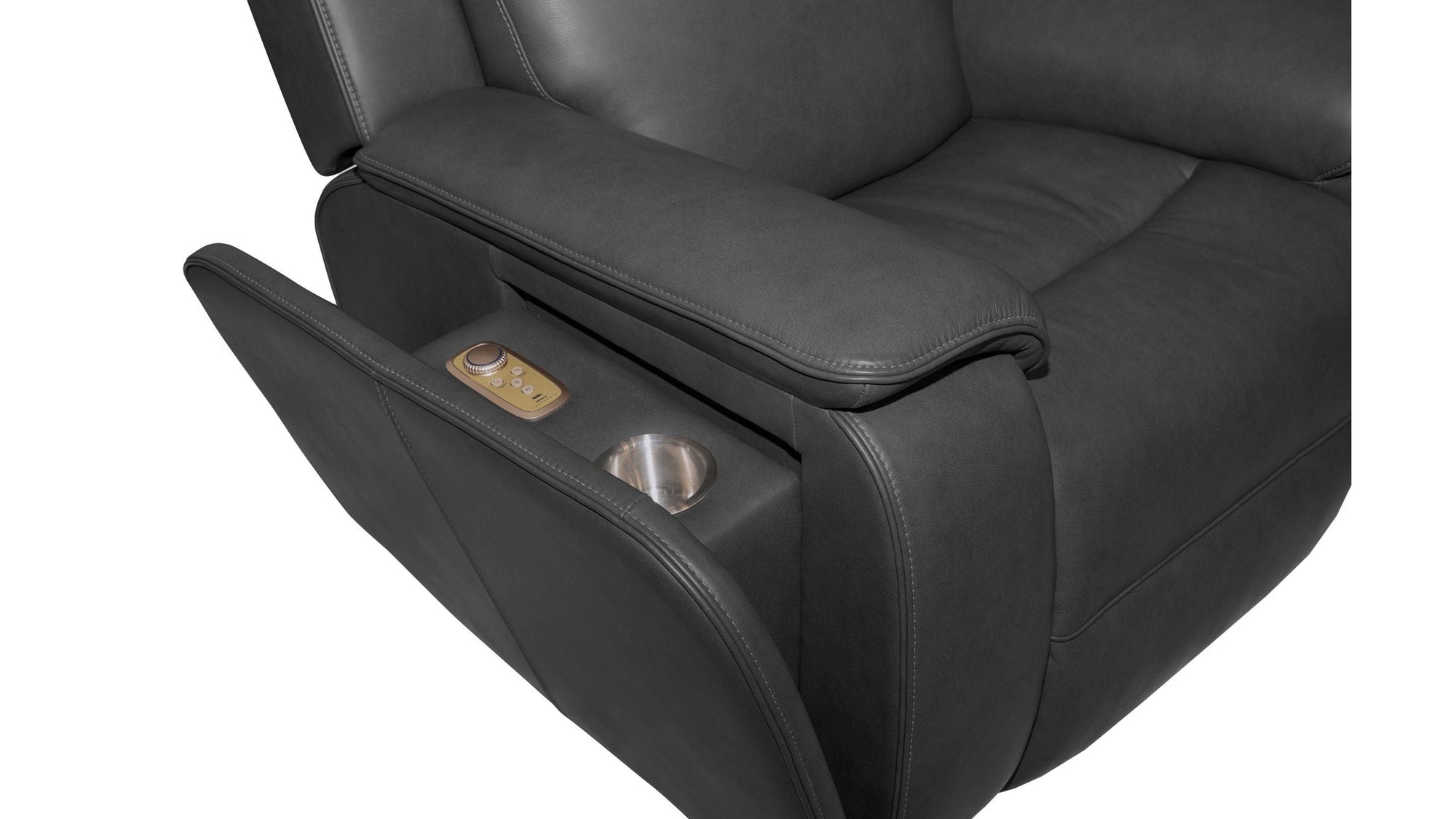 Ziggy - Power Recliner With Power Headrest, Lumbar, Heat &amp; Massage