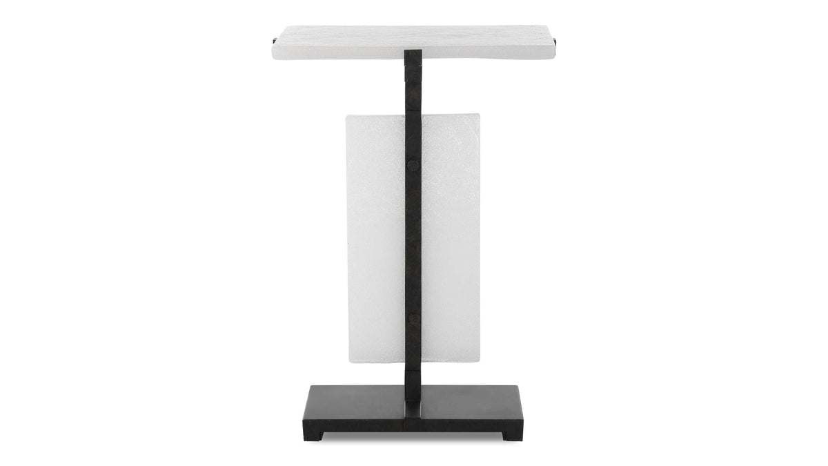 Elements Bubble - Glass Accent Table