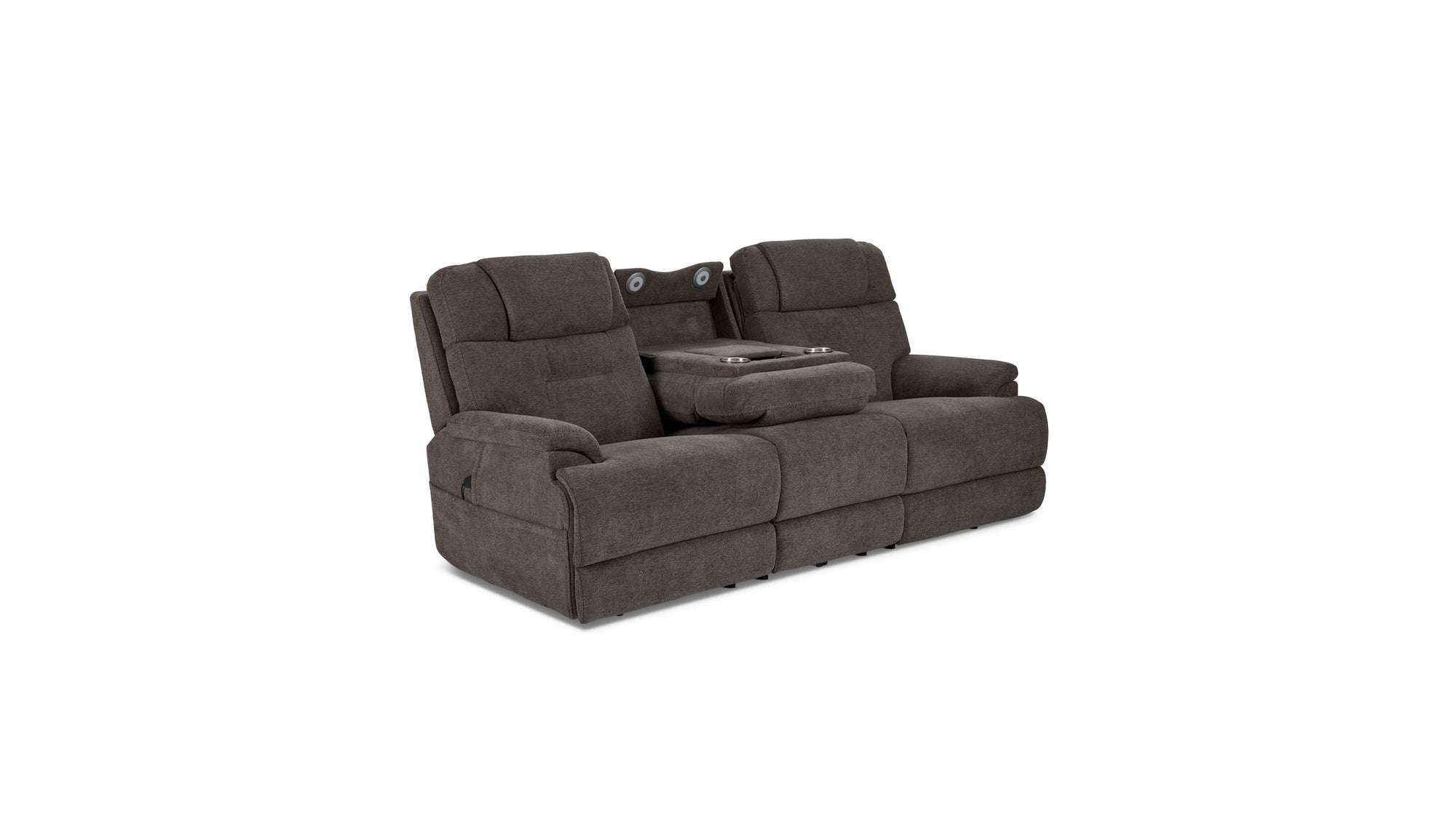 Zofa - Power Sleep Sofa With Power Headrests &amp; Lumbar