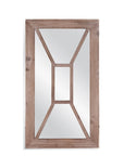 Boca - Wall Mirror - Light Brown