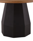 Maddie - Dining Table - Light Brown / Black