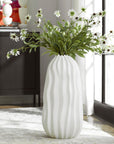 Merritt - Floor Vase - White