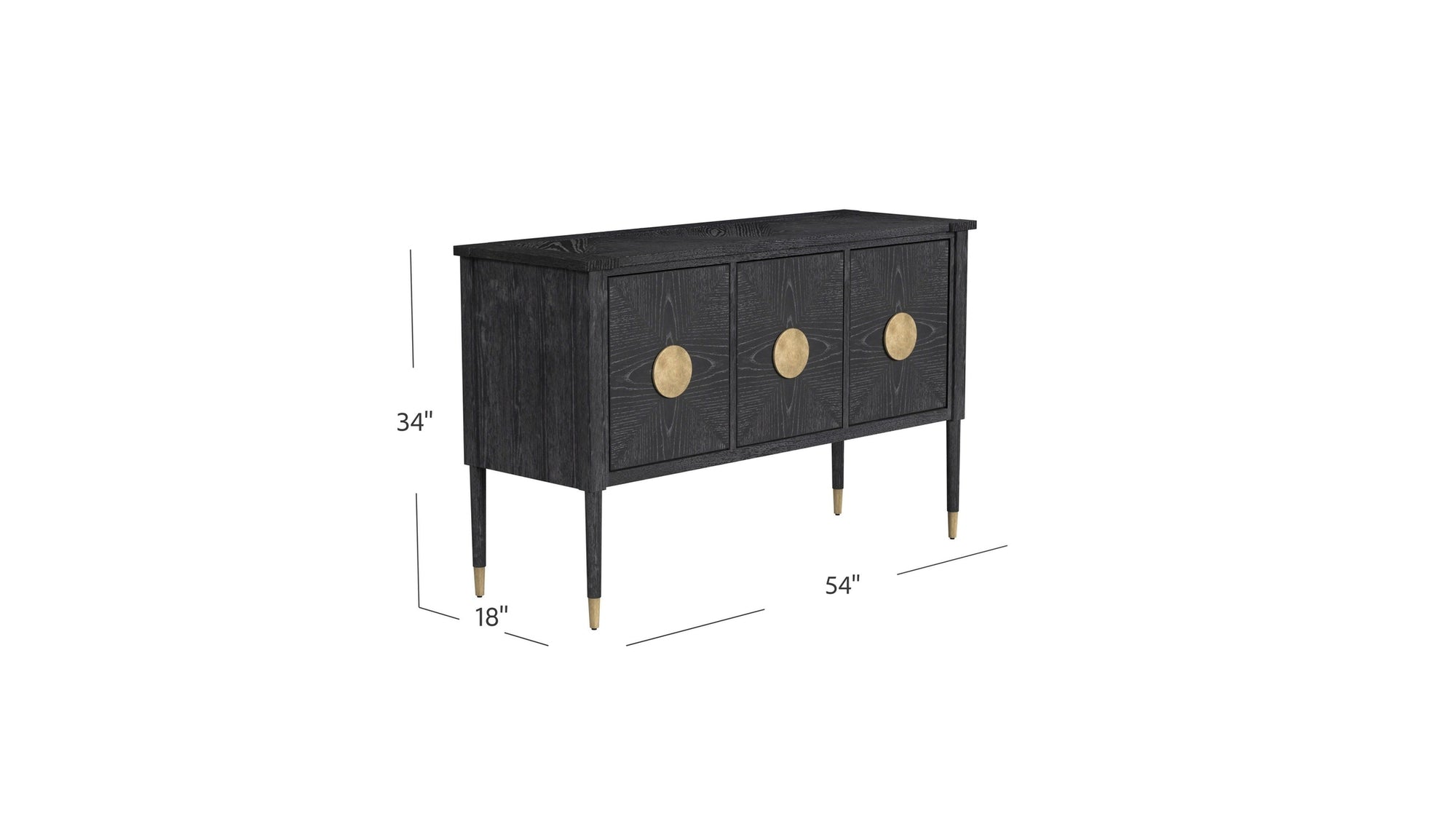 Jensen - Console Table - Black