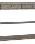 Sanctuary - 4-Drawer Console - Dark Gray