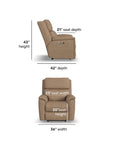 Porter - Power Recliner With Power Headrest & Lumbar