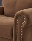 Bernard - Power Recliner With Power Headrest & Lumbar With Nailhed Trim