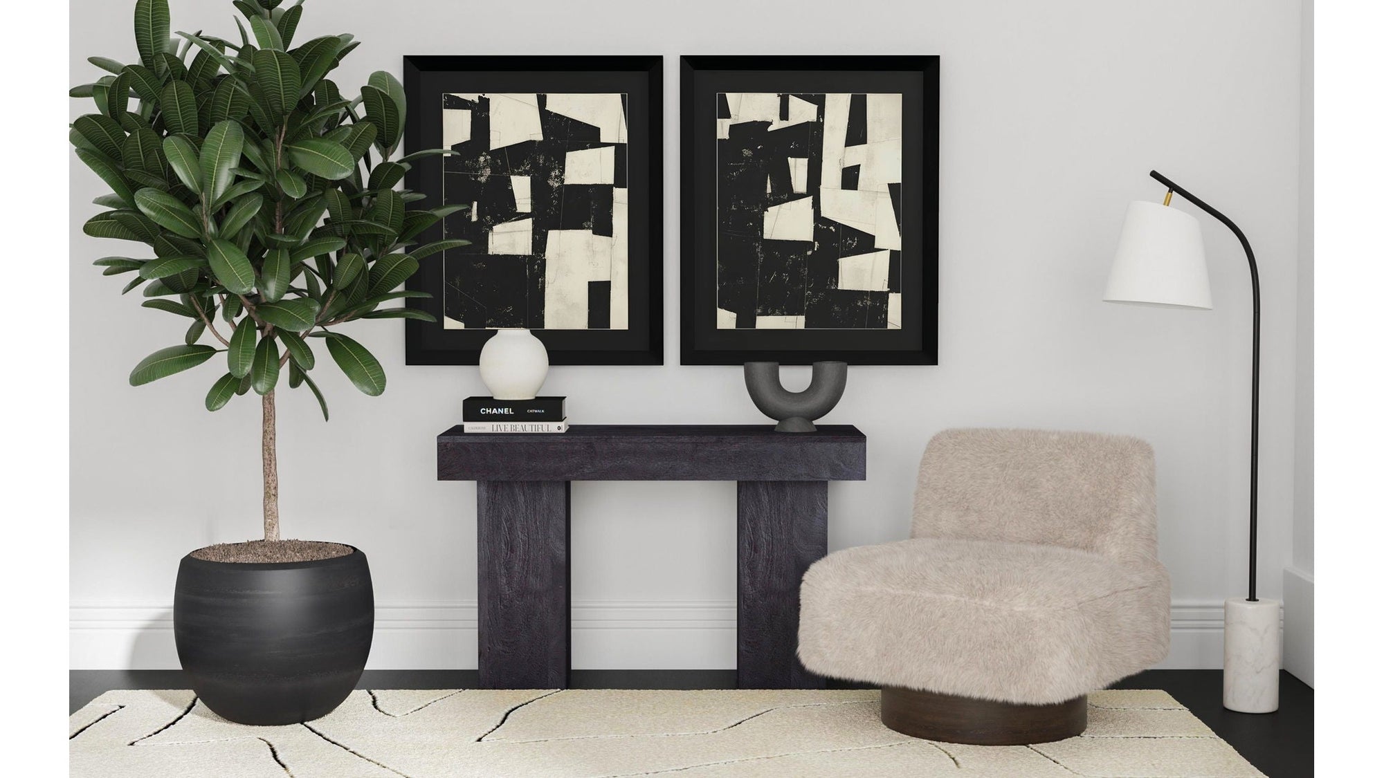 Studio - Floor Lamp - White