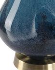 Riviera - Art Glass Table Lamp - Blue