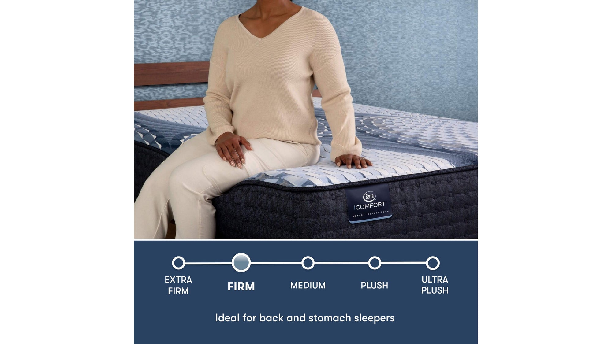 iComfort - 11.5" Elana Memory Foam Firm Mattress