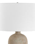 Torres - Textured Ceramic Table Lamp - Brown