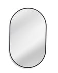Oval - Wall Mirror - Black