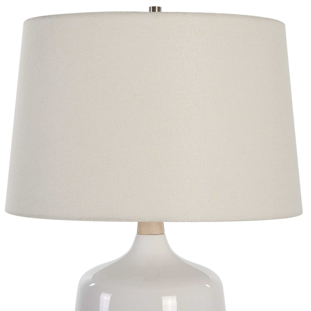 Opal - Table Lamp - Gloss White