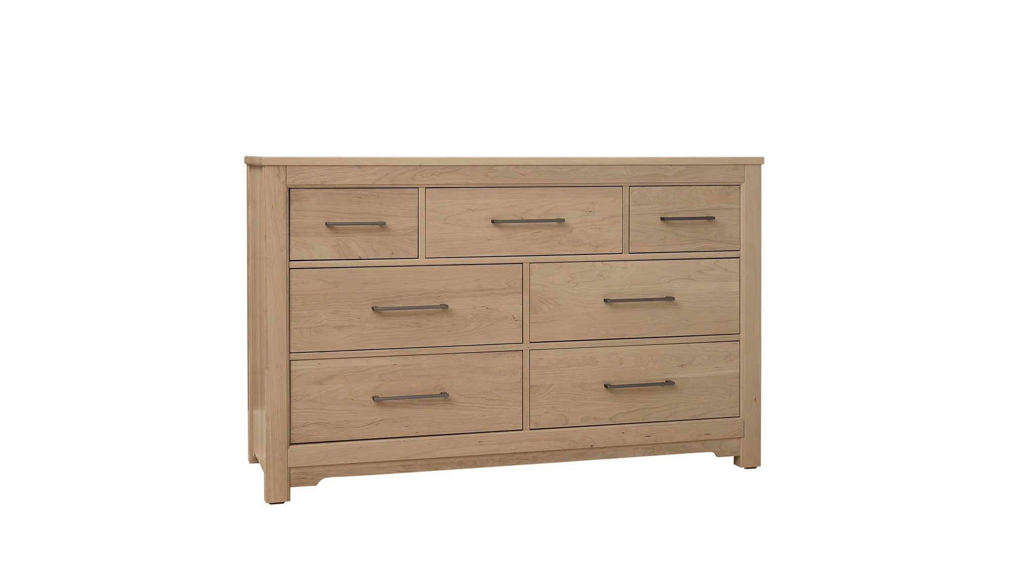 Crafted Cherry - 7-Drawer Dresser - Bleached Cherry