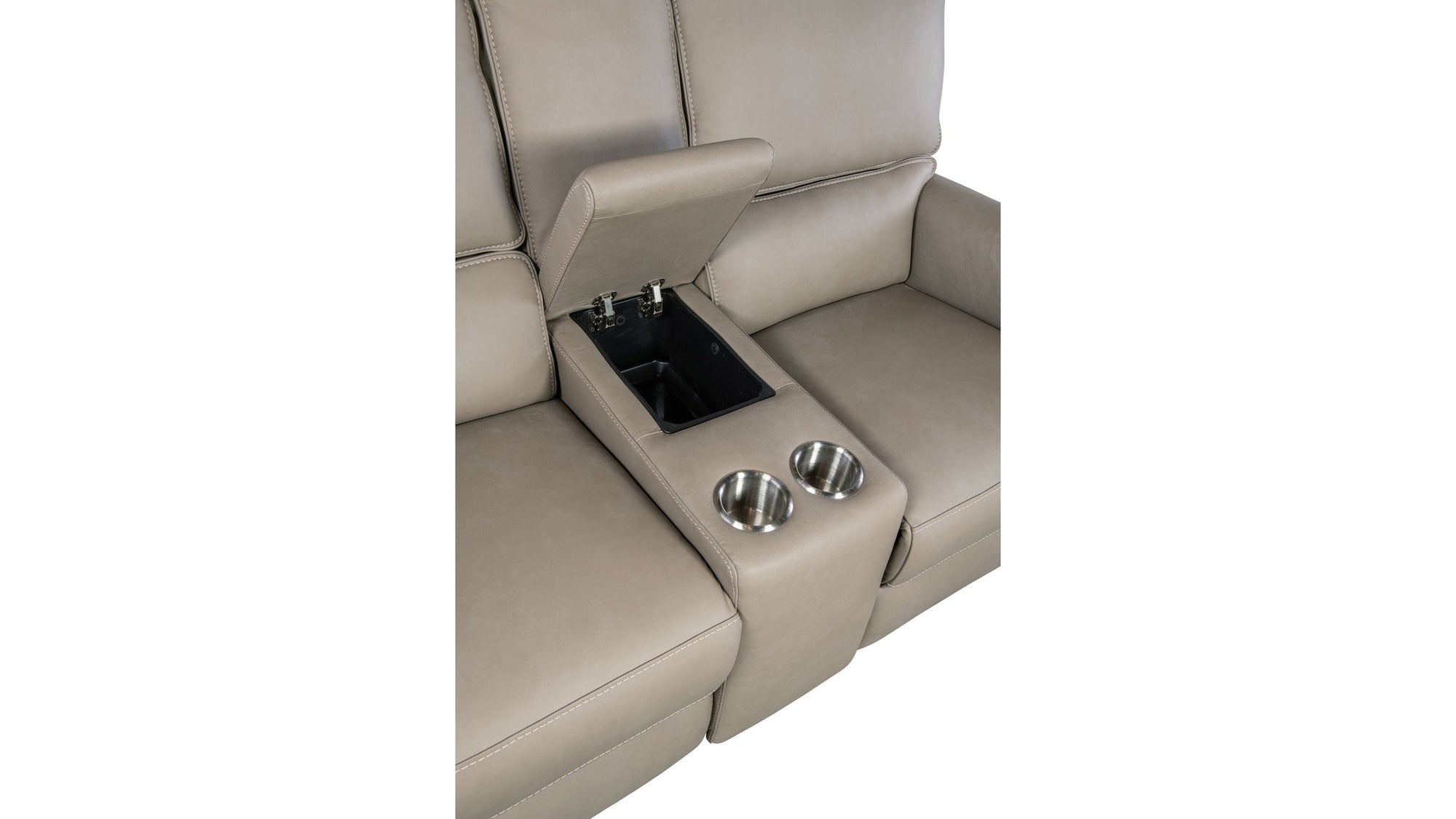 SS - Somers Power Console Loveseat With Power Headrest