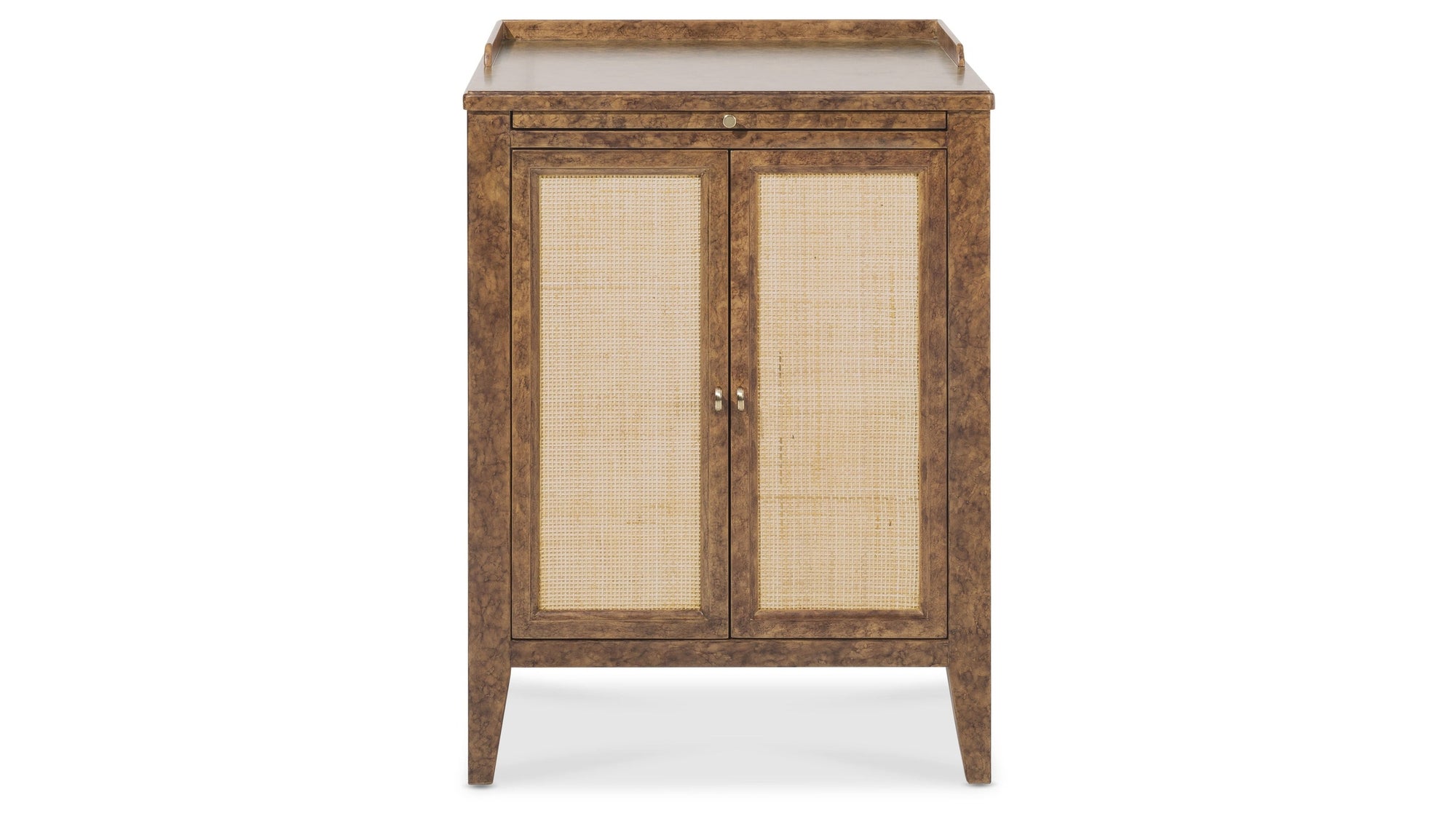 Archives - Two-Door Nightstand - Dark Brown
