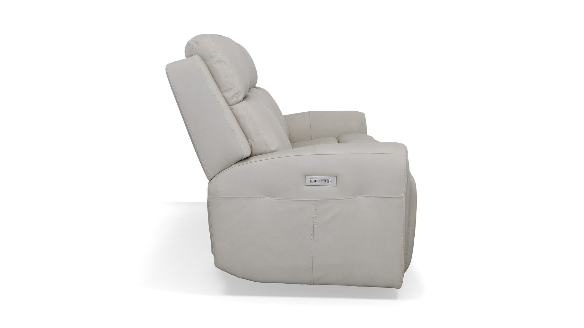 Barnett - Power Reclining Sofa With Power Headrests & Lumbar