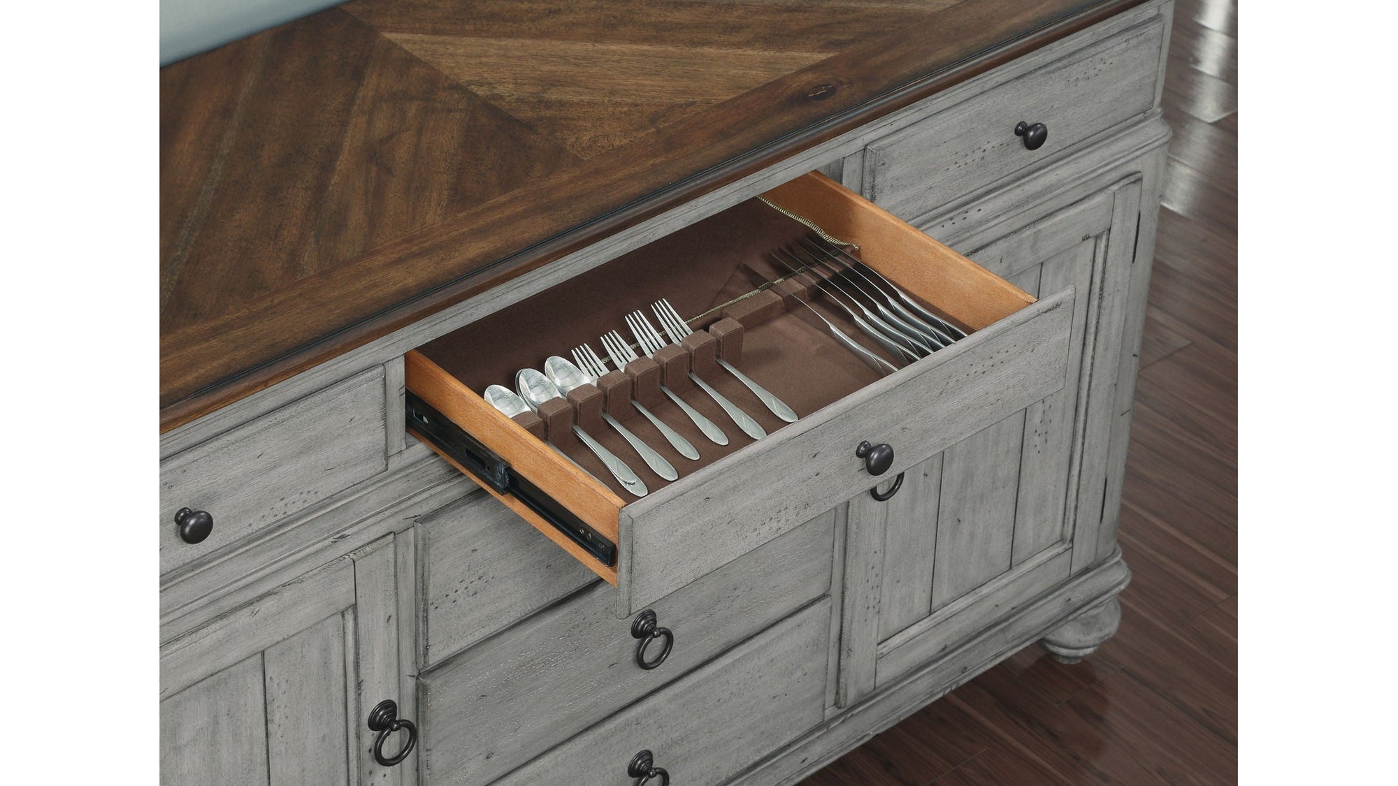 Plymouth - Buffet - Gray