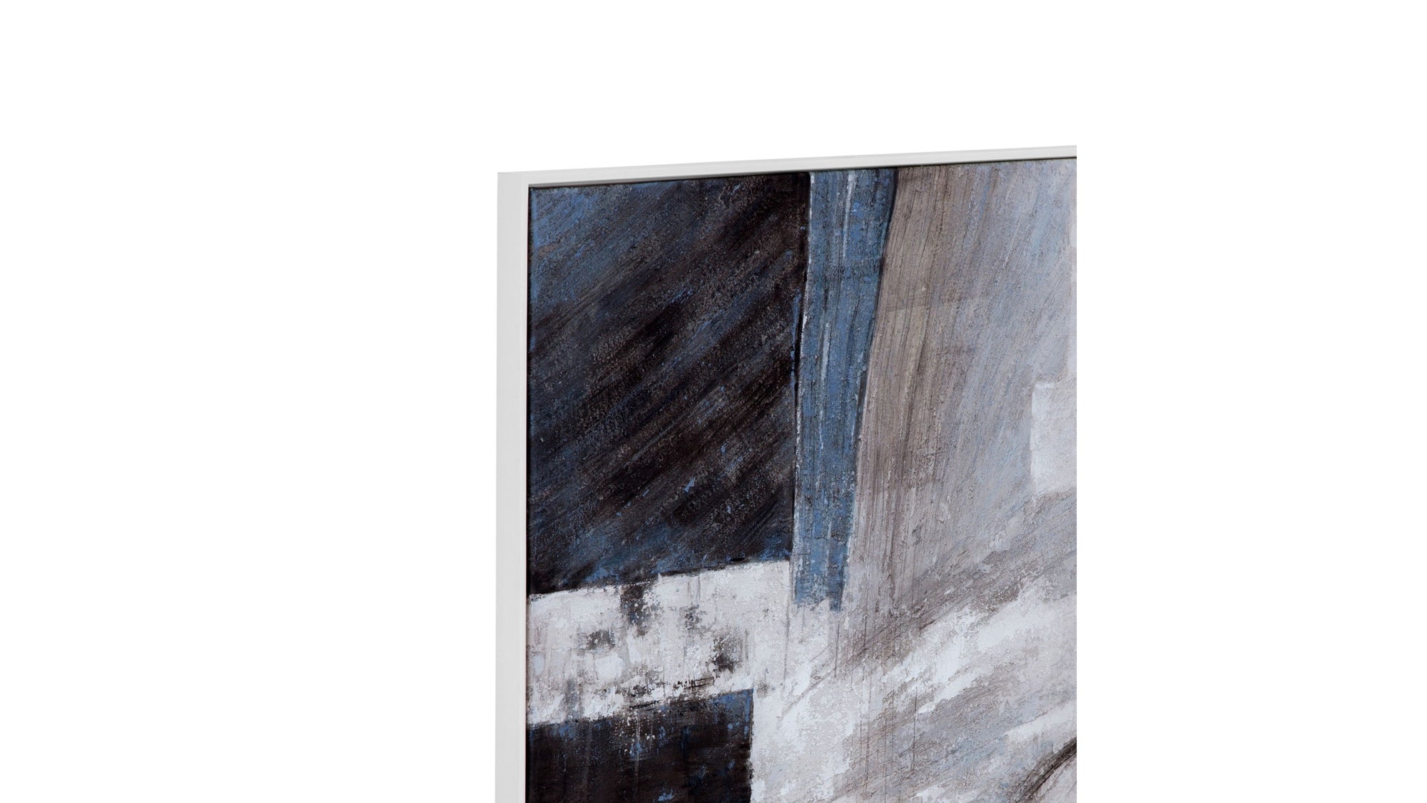 Yuma Canvas Art - Gray