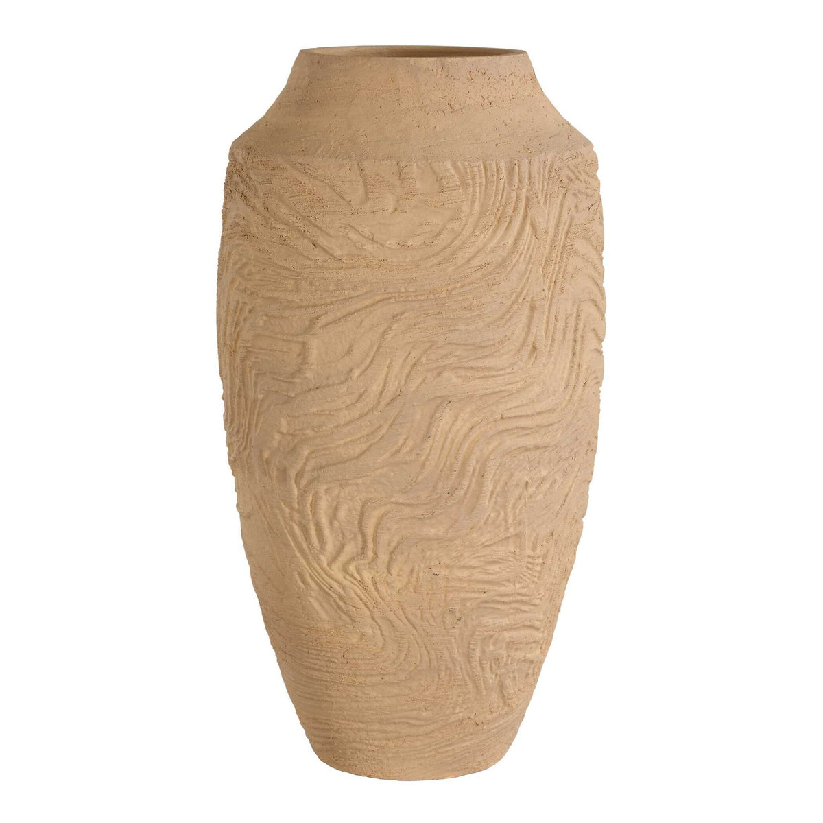 Sandstone Flow - Terracotta Vase
