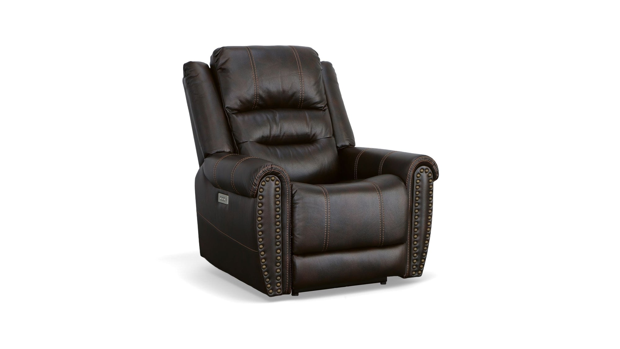 Oscar - Power Recliner With Power Headrest - Molasses