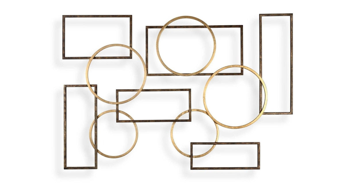 Elias - Wall Art - Bronze And Gold