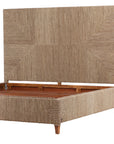 Lisbon - King Bed - Light Brown