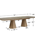 Caledon - Reclaimed Dining Table - Oak