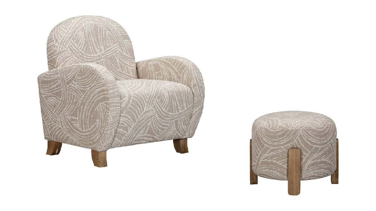 Willow - Accent Chair - Khaki Swirl