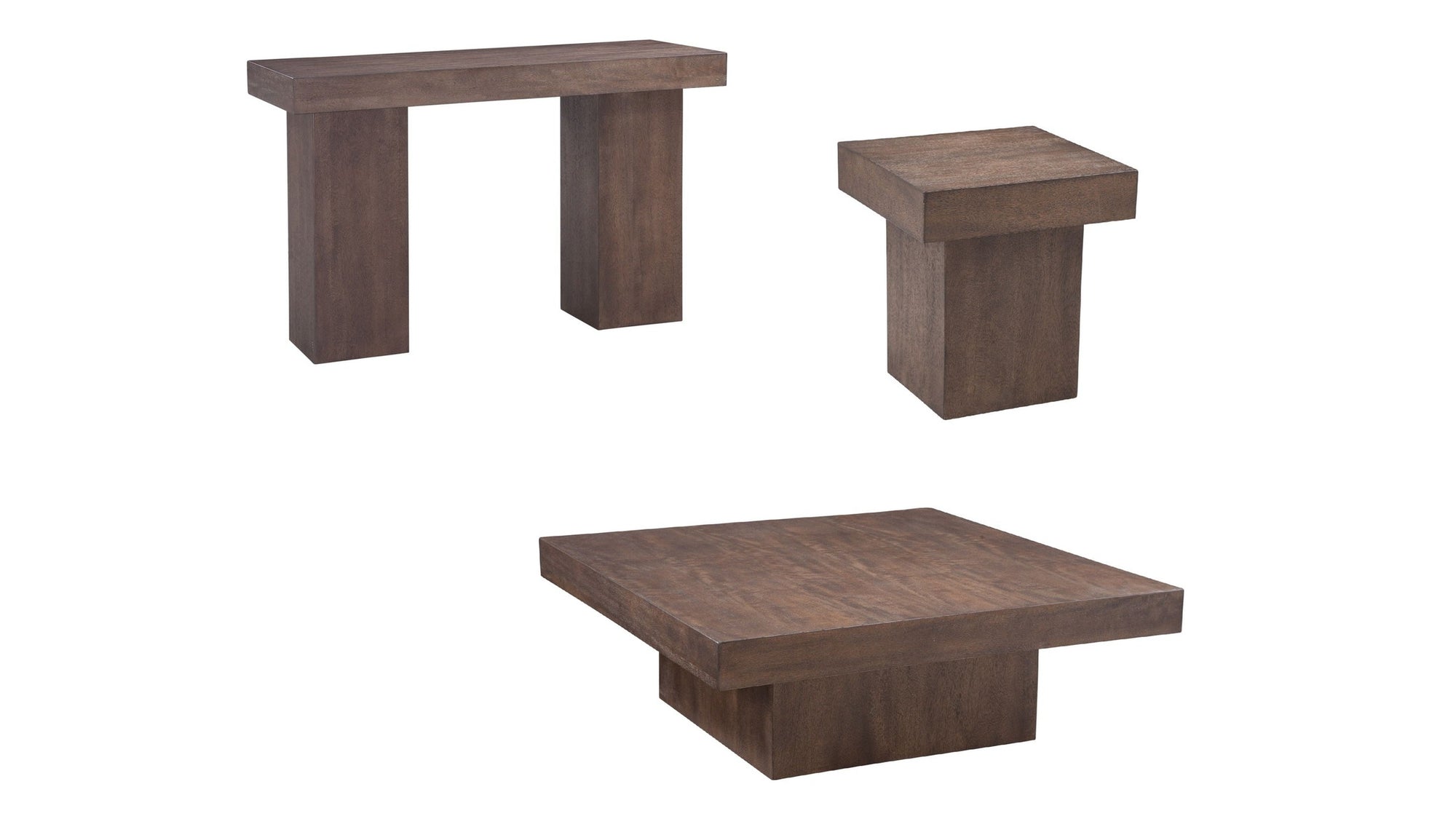 Padula - Oak Console - Brown