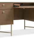 Sonnet - Sonnet Executive Desk - Dark Gray