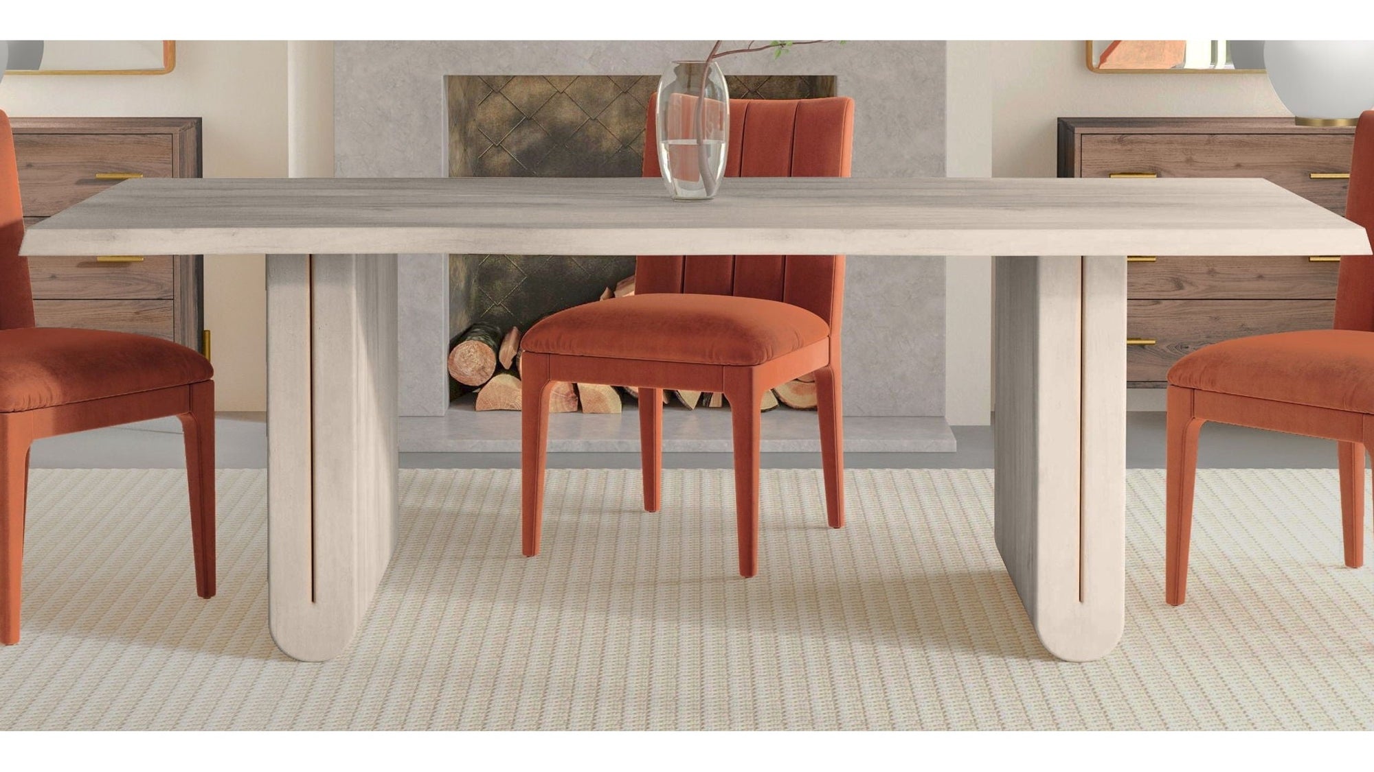 Nadia - Dining Table - Gray