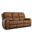 Linden - Power Reclining Sofa With Power Headrests & Lumbar