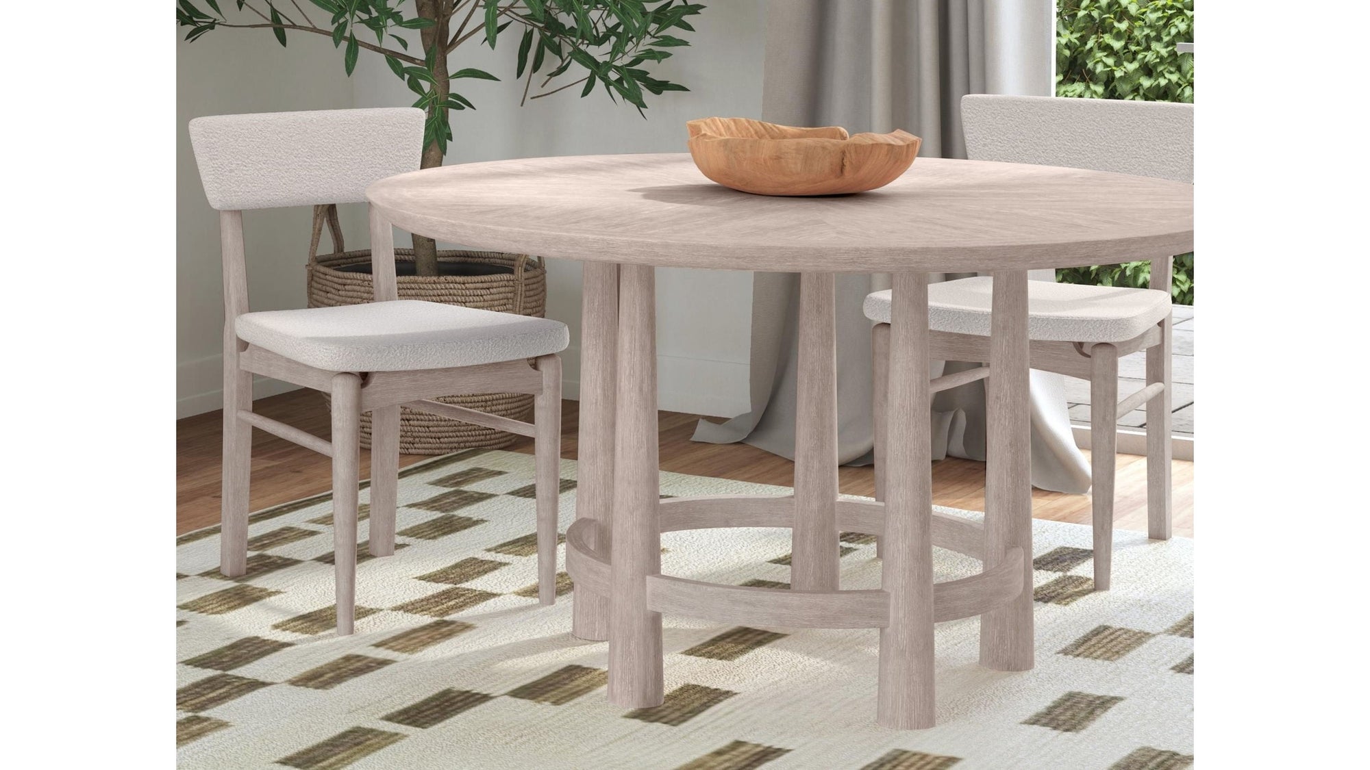 Horizons - Dining Table - Beige