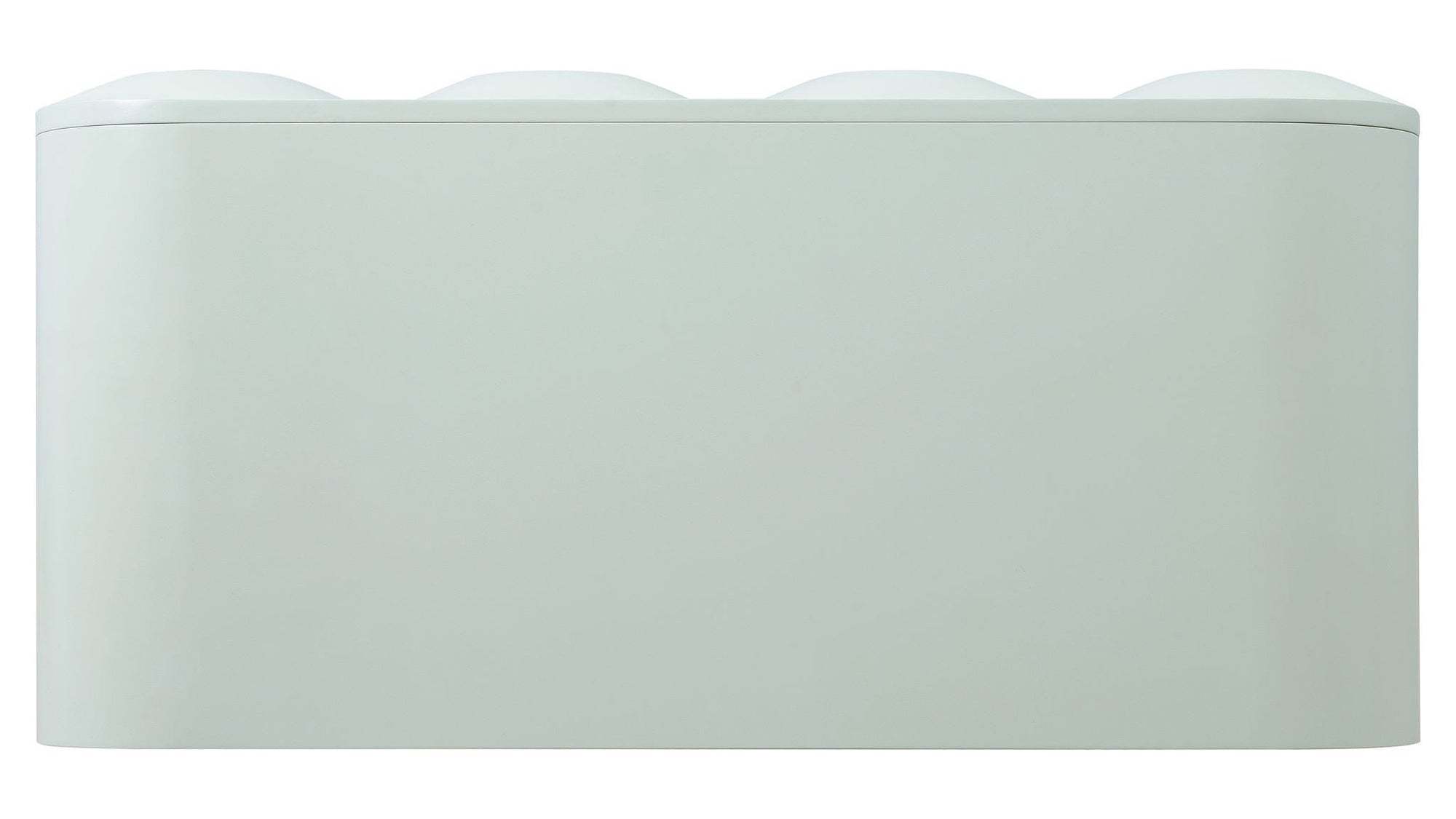 Commerce And Market - Groove Three-Drawer Chest - Light Blue