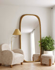 Malton - Floor Mirror - Ant Gold