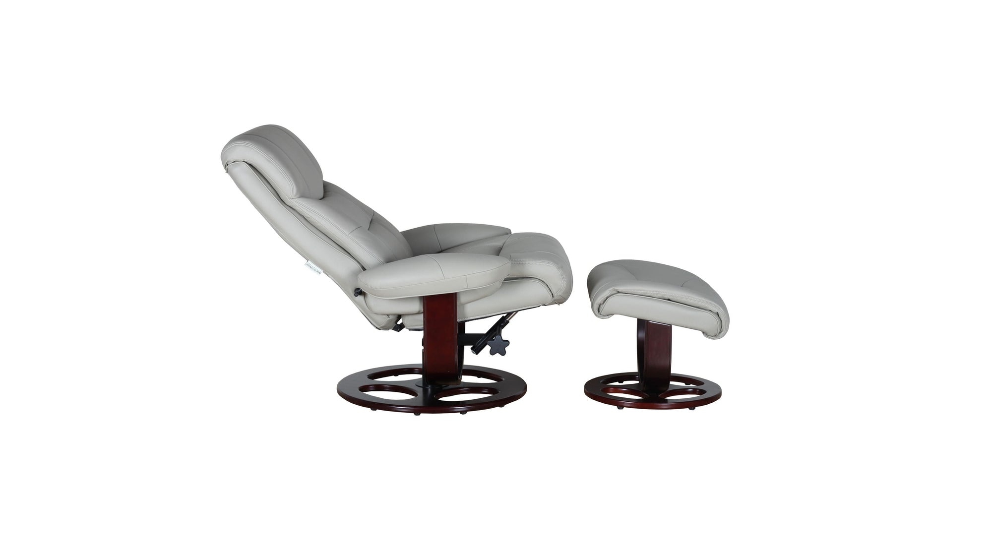 Dawson - Swivel Pedestal Recliner And Ottoman