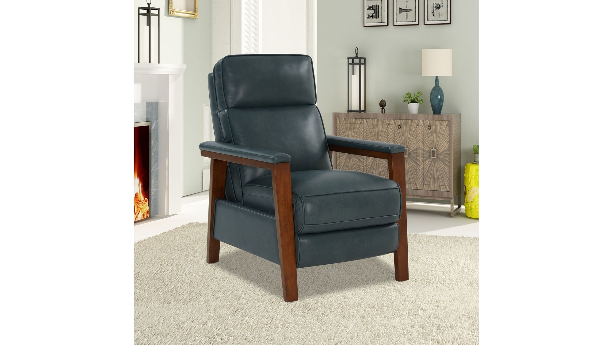 Ashland B - Push Thru The Arm Recliner