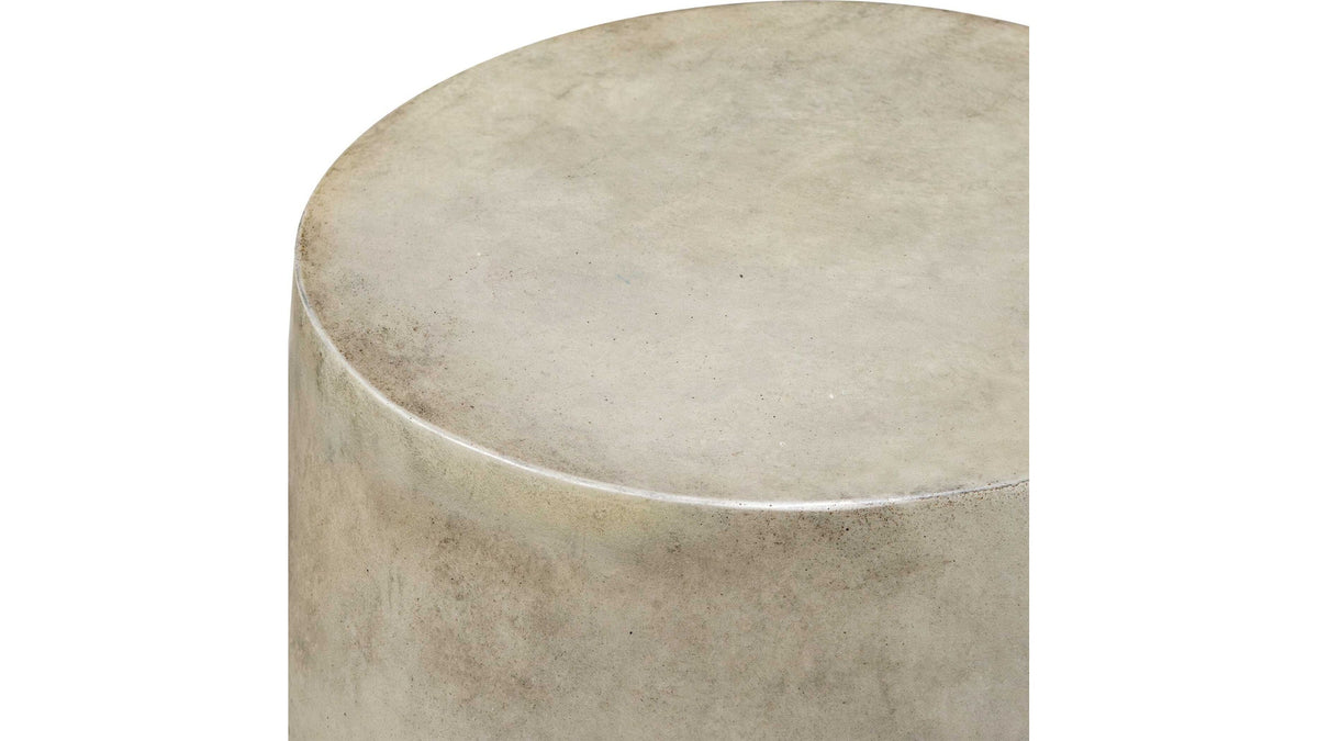 Lithos - Outdoor Accent Table - Gray