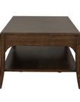 Sylvie - Rectangular Coffee Table - Dark Brown