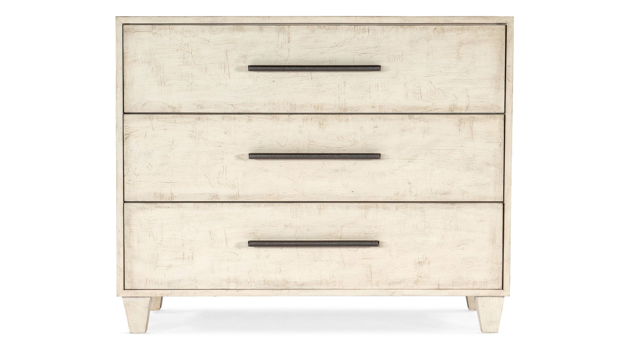 Melange - Saffron 3-Drawer Chest - Beige